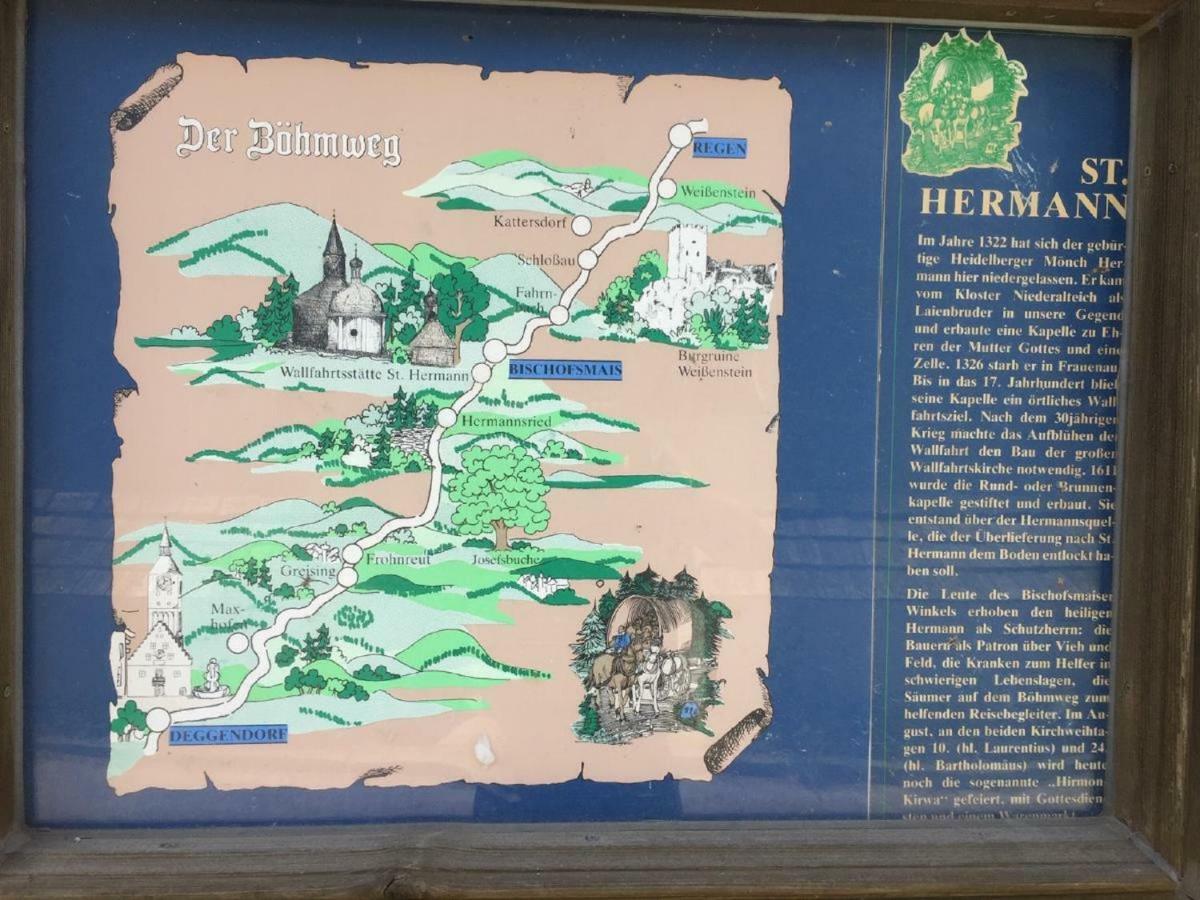Ferienwohnung Hubertus Bischofsmais Exteriör bild